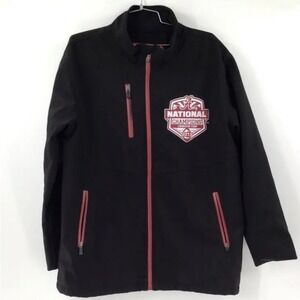 Franchise Club Men's Black‎ Alabama Champions Full Zip Jacket Coat Sz M
